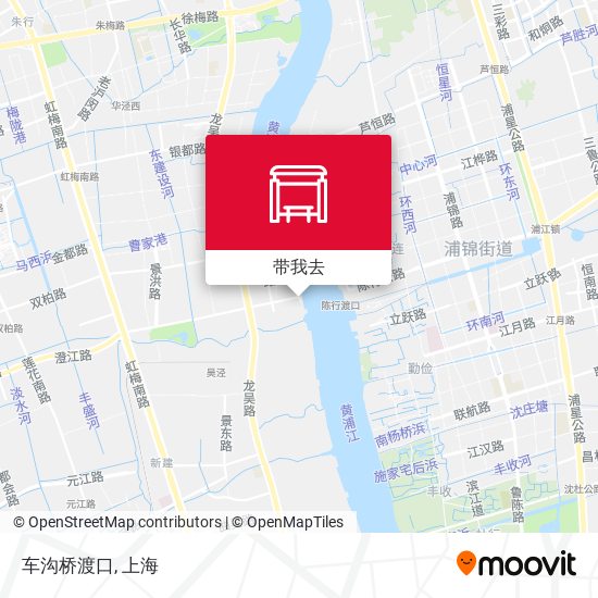 车沟桥渡口地图