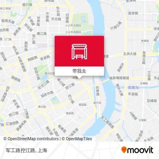 军工路控江路地图