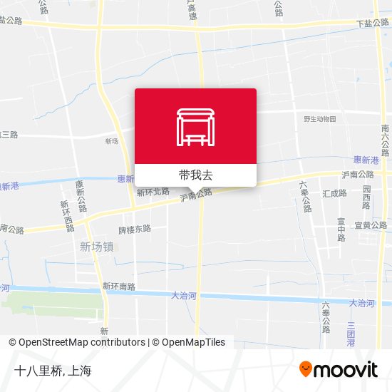 十八里桥地图