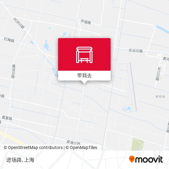 进场路地图