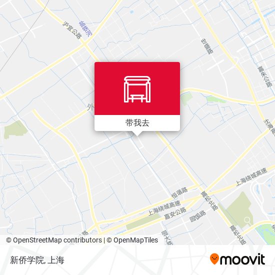 新侨学院地图