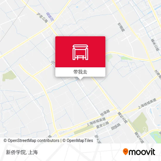新侨学院地图