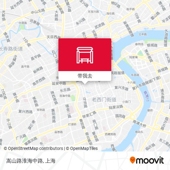 嵩山路淮海中路地图