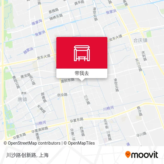 川沙路创新路地图