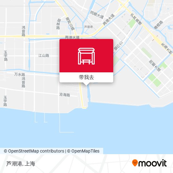 芦潮港地图