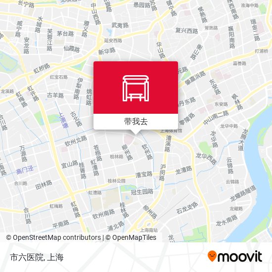 市六医院地图