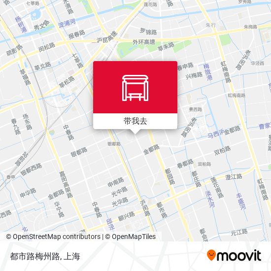 都市路梅州路地图