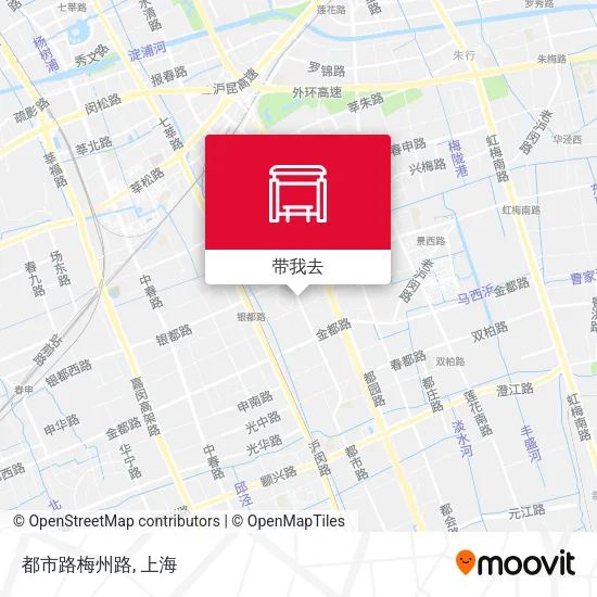 都市路梅州路地图
