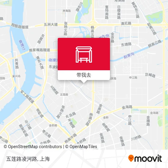 五莲路凌河路地图