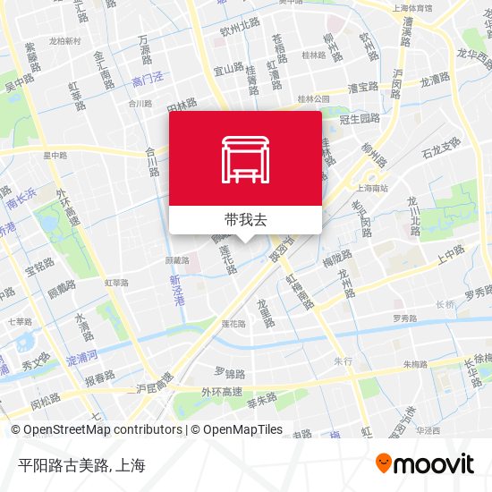 平阳路古美路地图