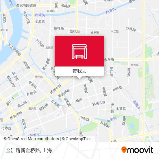 金沪路新金桥路地图