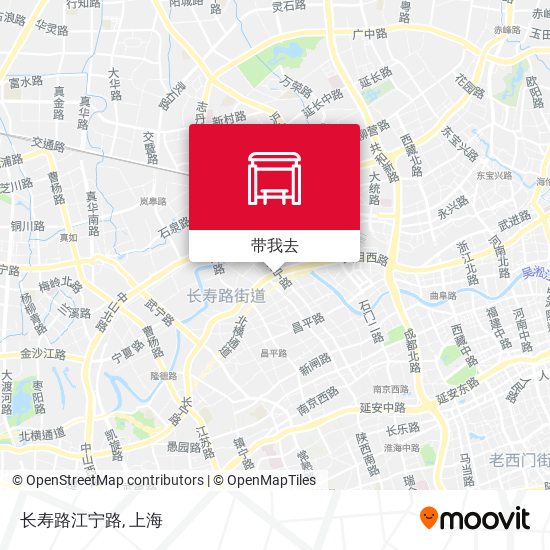 长寿路江宁路地图