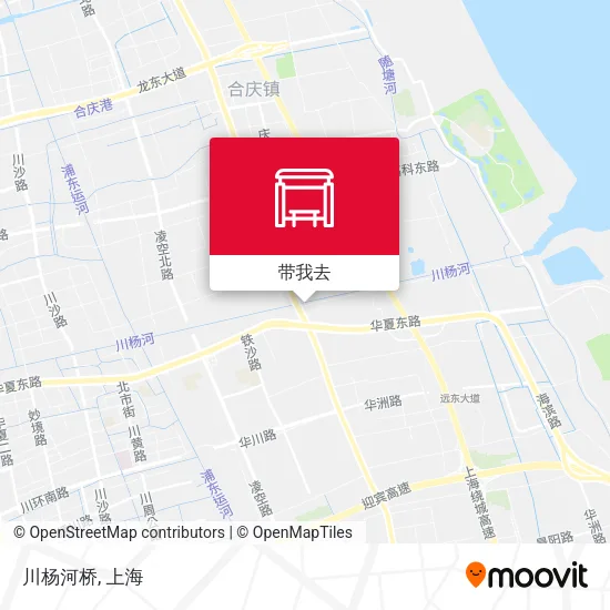 川杨河桥地图