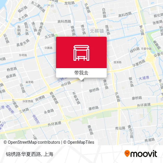 锦绣路华夏西路地图