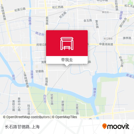 长石路甘德路地图