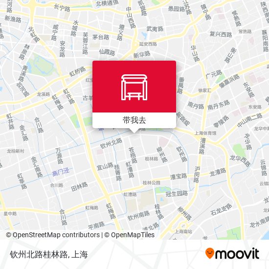钦州北路桂林路地图