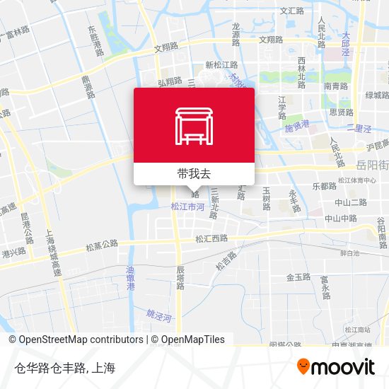 仓华路仓丰路地图