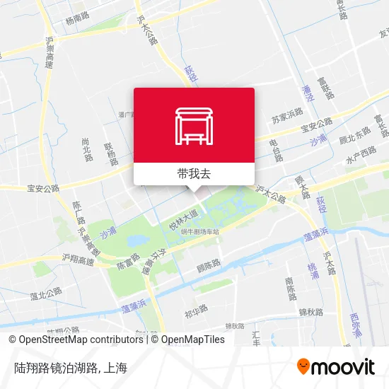 陆翔路镜泊湖路地图