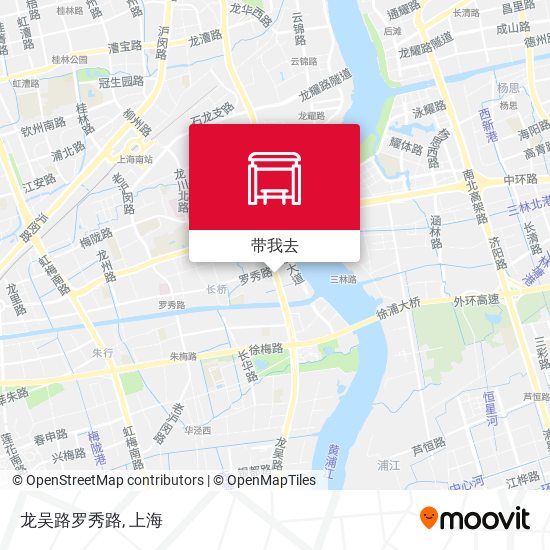 龙吴路罗秀路地图