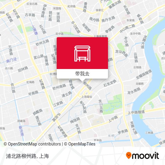 浦北路柳州路地图