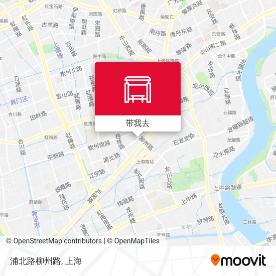 浦北路柳州路地图