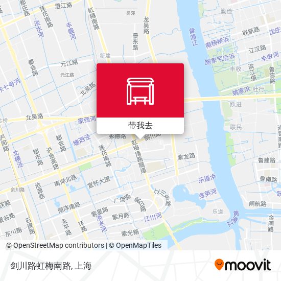 剑川路虹梅南路地图