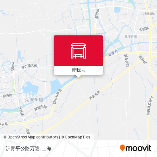 沪青平公路万隆地图