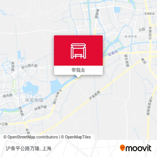 沪青平公路万隆地图