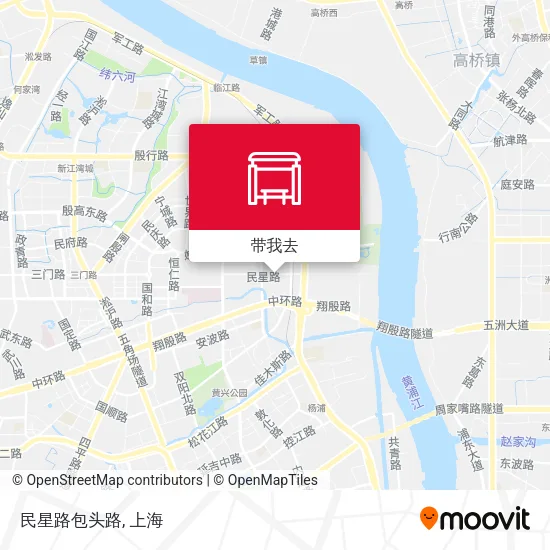 民星路包头路地图