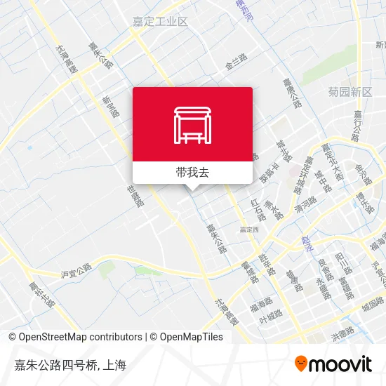 嘉朱公路四号桥地图
