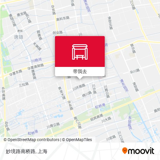 妙境路南桥路地图