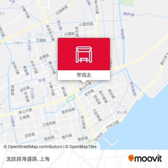 龙皓路海盛路地图