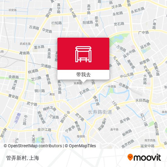 管弄新村地图