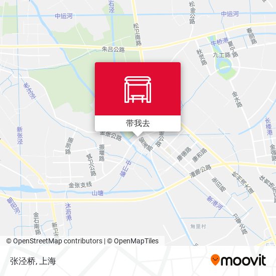 张泾桥地图