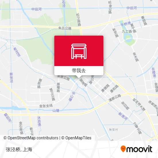 张泾桥地图