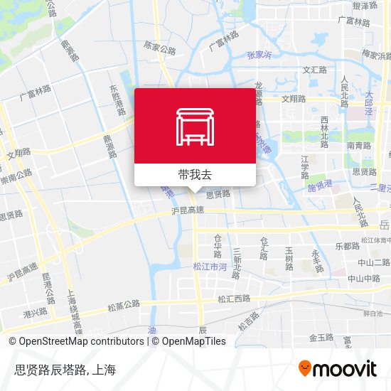 思贤路辰塔路地图