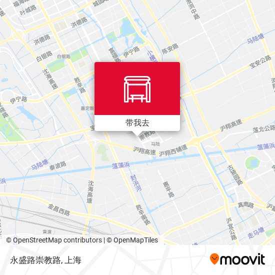 永盛路崇教路地图
