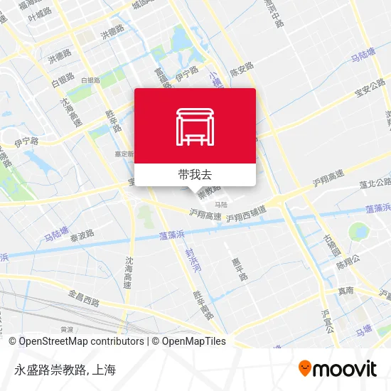 永盛路崇教路地图