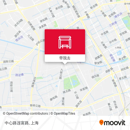 中心路连富路地图