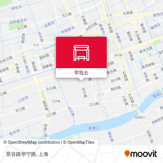 景谷路华宁路地图