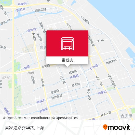 秦家港路龚华路地图