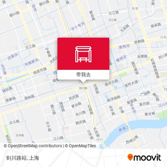剑川路站地图