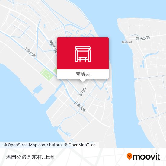 潘园公路圆东村地图