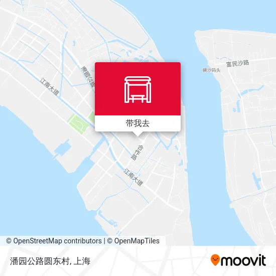 潘园公路圆东村地图