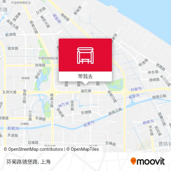 芬菊路德堡路地图