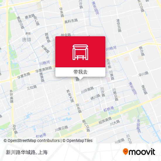 新川路华城路地图