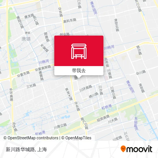 新川路华城路地图