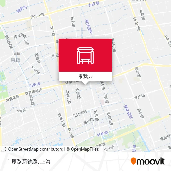 广厦路新德路地图