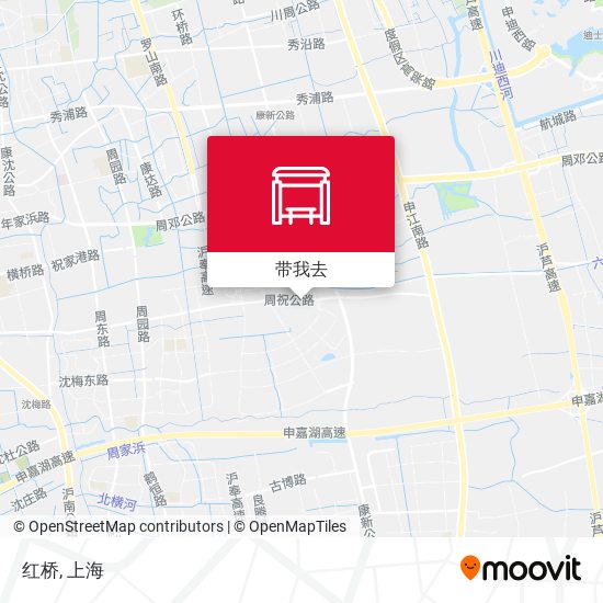 红桥地图