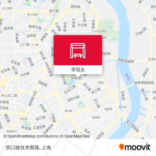 营口路佳木斯路地图